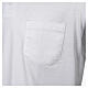 White Clergy t-shirt, lisle-like cotton, piqué weaving Cococler s7