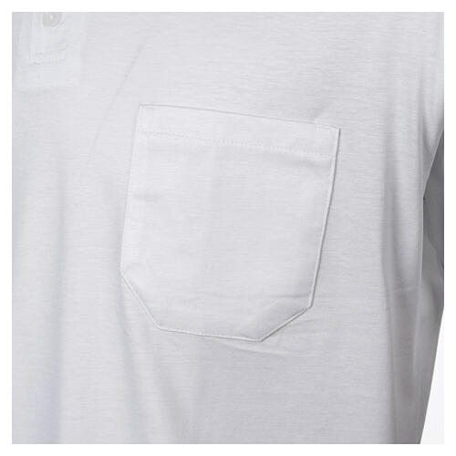 Clergy collar shirt Cococler white Scotland-like imperial pique 7