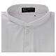 Clergy collar shirt Cococler white Scotland-like imperial pique s5