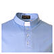 Camiseta cuello clergy algodón piqué imperial simil escocia celeste CocoCler s3
