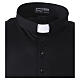 Maglia collo clergy simil scozia piquet imperiale nero Cococler s3