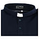 Blue Clergy t-shirt, lisle-like cotton, piqué weaving Cococler s5