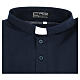 Blue Clergy t-shirt, lisle-like cotton, piqué weaving Cococler s3