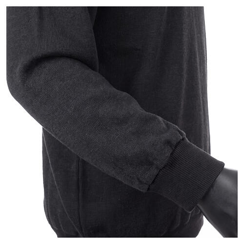 Camiseta polo clergy mixto viscosa negro CocoCler 6