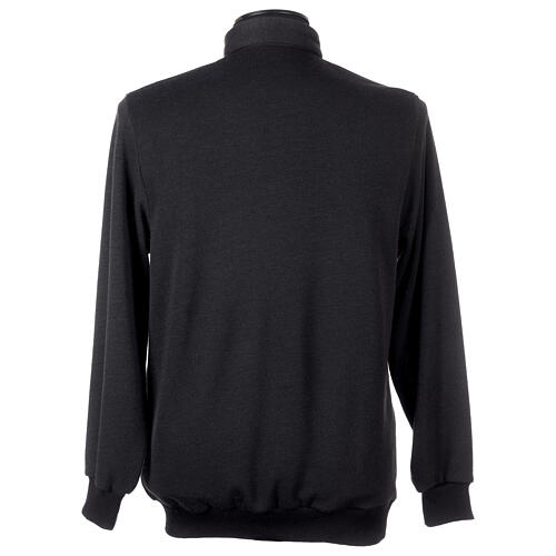 Camiseta polo clergy mixto viscosa negro CocoCler 8