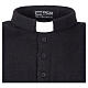 Camiseta polo clergy mixto viscosa negro CocoCler s3
