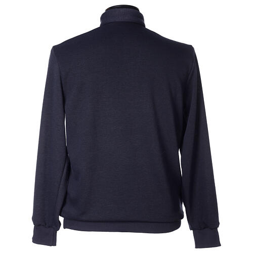 Camiseta polo clergy mixto viscosa azul CocoCler 4