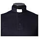 Maglia polo clergy Misto viscosa blu Cococler s2