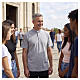 Grey clergy polo shirt, short-sleeved, CocoCler Piquet regular s2