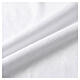 Camiseta polo blanca CocoCler cuello clergy Piqué manga corta regular s4