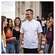 Clergy polo shirt by Cococler, short sleeves, white lisle thread s2