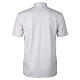 Polo clergy Cococler manga corta blanco hilo de Escocia s7