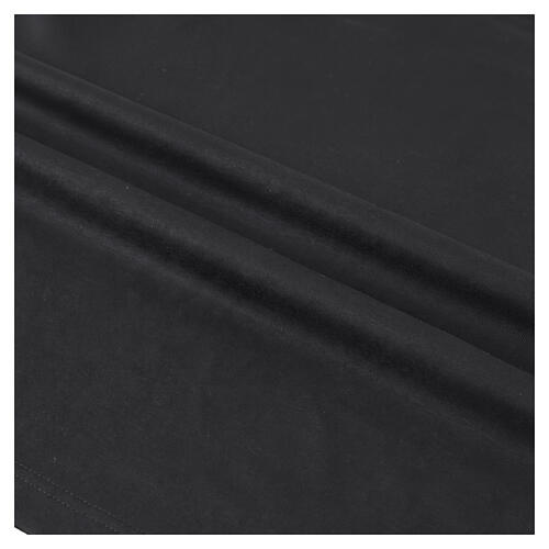 Polo clergy Cococler manica corta nero filo di scozia 6