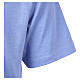 Polo clergy fil d'Écosse Cococler manches courtes aigue-marine s5