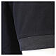 Clergy polo shirt by Cococler, short sleeves, black jacquard cotton s4