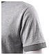 Polo manches courtes Cococler jacquard coton gris s4