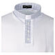 Polo Cococler piqué contraste croix blanc col clergy s3