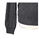 Girocollo rasato antracite 10% cashmere 40% lana merino In Primis s3