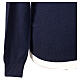 Lupetto zip blu In Primis 10% cashmere 40% lana merino s4