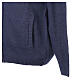 Chaqueta con cremallera In Primis azul 10% cashmere 40% lana merina s3