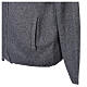 Chaqueta con cremallera antracita In Primis 10% cachemira 40% lana merina s3