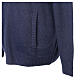 Chaqueta con cremallera In Primis azul tallas grandes 10% cachemira 40% lana merino s3