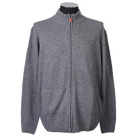 Chaqueta 10% cachemira 40% lana merina antracita tallas grandes In Primis