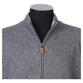 Chaqueta 10% cachemira 40% lana merina antracita tallas grandes In Primis