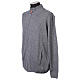 Chaqueta 10% cachemira 40% lana merina antracita tallas grandes In Primis s4