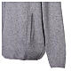 Chaqueta gris 10% cachemira 40% lana merina antracita tallas grandes In Primis s3
