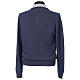 Pull In Primis col camionneur bleu 10% cachemire 40% laine mérinos s5