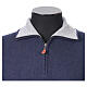 Pullover In Primis mod camionista blu 10% cashmere 40% lana merino s3