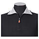 Pullover camionista nero In Primis 10% cashmere 40% lana merino s4