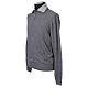 Pullover antracite camionista 10% cashmere 40% lana merino In Primis s4