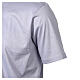 Camiseta polo gris claro CocoCler cuello clergy 100% algodón hilo de Escocia manga corta s5