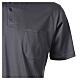 Camiseta polo manga corta cuello clergy CocoCler gris oscuro similar Escocia Piqué imperial s2