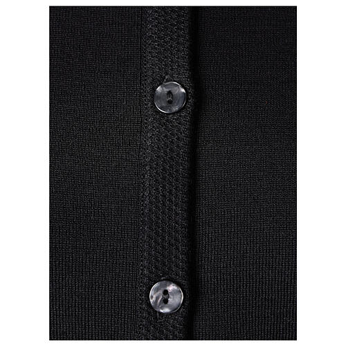 Rebeca monja negra coreana bolsillos TALLA CONF. 50% acr. 50% merina In Primis 4