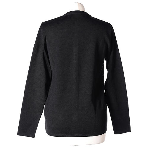 Rebeca monja negra coreana bolsillos TALLA CONF. 50% acr. 50% merina In Primis 6