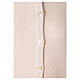 Cardigan blanc pour soeur col rond poches GRANDE TAILLE 50% acrylique 50% mérinos In Primis s4