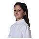 First Communion dress in white OPAQUE fabric In Primis s4