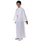 First Communion dress in white OPAQUE fabric In Primis s9