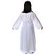 First Communion dress in white OPAQUE fabric In Primis s12