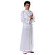 First Communion dress in white OPAQUE fabric In Primis s7