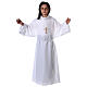 KIT First Communion cross cincture dress opaque In Primis s1