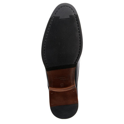 Elegant smooth black Derby shoes In Primis 6
