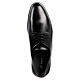 Elegant smooth black Derby shoes In Primis s5