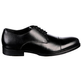 Chaussures élégantes derby pointe cuir noir In Primis euro 139,00