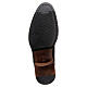 Elegant black leather derby shoe In Primis s6
