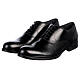 Elegant black oxford shoe in genuine leather In Primis s4