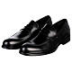 Black loafer shoes genuine leather In Primis s4
